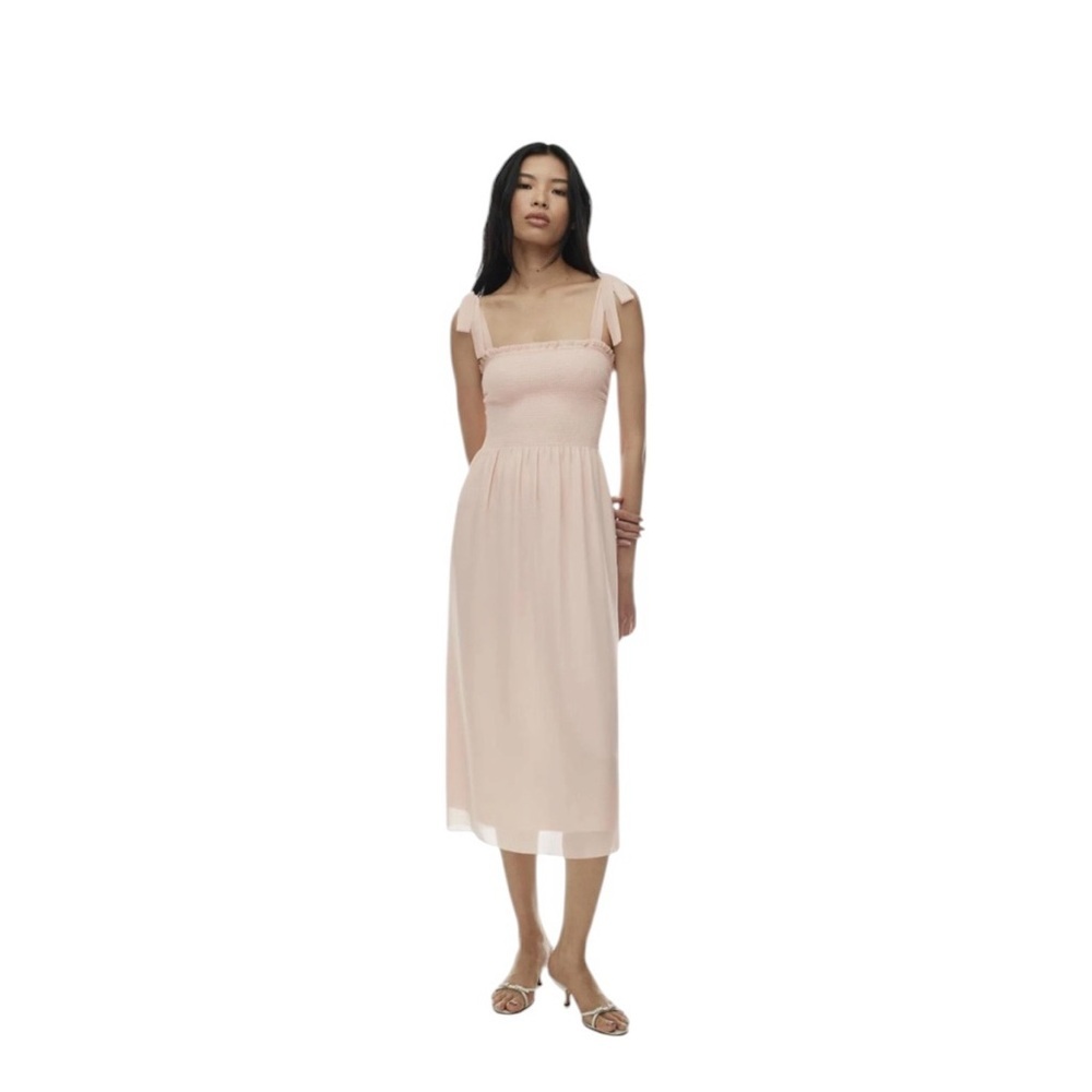 Aritzia Wilfred Golden Hour Dress- Pink- Size Medium